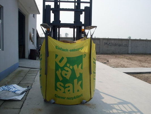 satın al U-Panel Renkli Baskı Büyük Çanta, Pp Süper Çuvallar FIBC Toplu Çanta 1500kg online manufacture