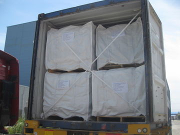 White Circular / Tubular Pellet Big Bag For Soil / Mineral / Construction