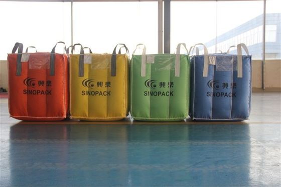 satın al Bölmeli ve Siyah Karbon İçin Eleme Önleyicili Çapraz Köşe Big Bag FIBC online manufacture