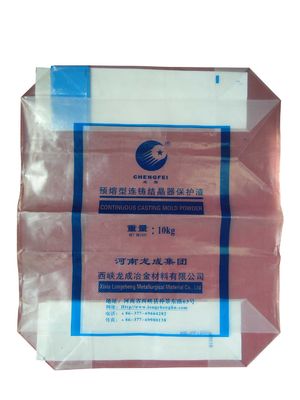 satın al HDPE malzeme Çimento / gübreler / dinamit Şeffaf valf torbaları online manufacture