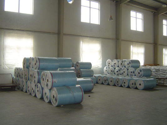 satın al Tehlikeli kimyasal toz için dağıtıcı FIBC anti statik toplu torbalar CROHMIQ mavi / beyaz online manufacture