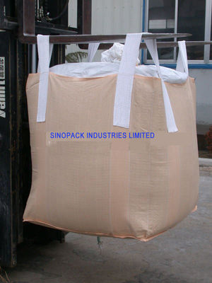satın al Toprak / çimento / mineraller için etek üstü dairesel polipropilen 1 Ton çanta online manufacture