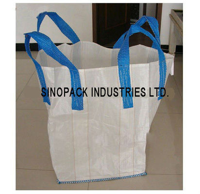 satın al Esnek Orta Boy Dökme Konteynerler Yuvarlak / Boru Big Bag Kum Çakıl Toprak Taşıma online manufacture