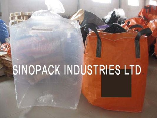 satın al Karbonhidrat / ince toz için büyük açık Form Fit PE Toplu Fibc büyük çanta astarı online manufacture