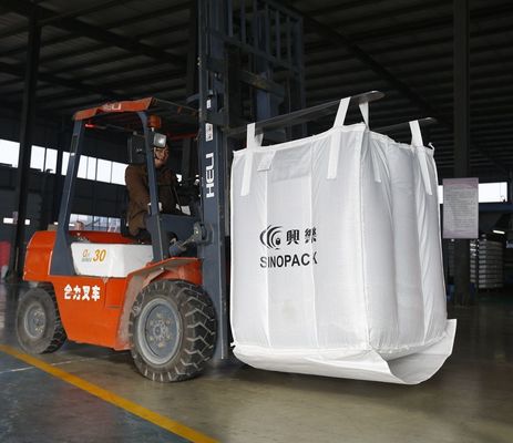 satın al Gıda sınıfı konik tabanlı FIBC toplu torba 2205lbs kapasite online manufacture