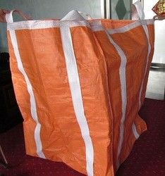 satın al Dört Döngü ile İki Ton Yükleme Turuncu Big Bag FIBC 10 `` Yüksek / Tam Kuşaklı online manufacture