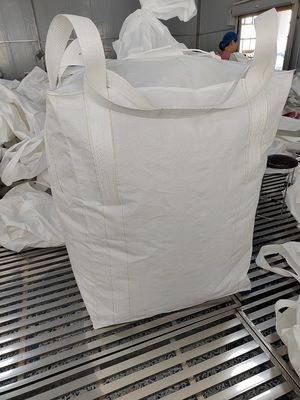 satın al % 100 bakire polipropilen gıda sınıfı FIBC, 6 kaldırma döngüsü ve Duffle Top seçeneği ile tasarlanmıştır. online manufacture