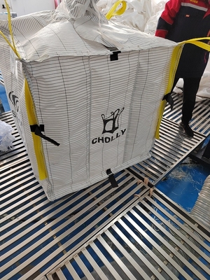 Suya karşı iyi dayanıklılıklı antistatik torbalar 1000kg ve iyi mühürleme gücü